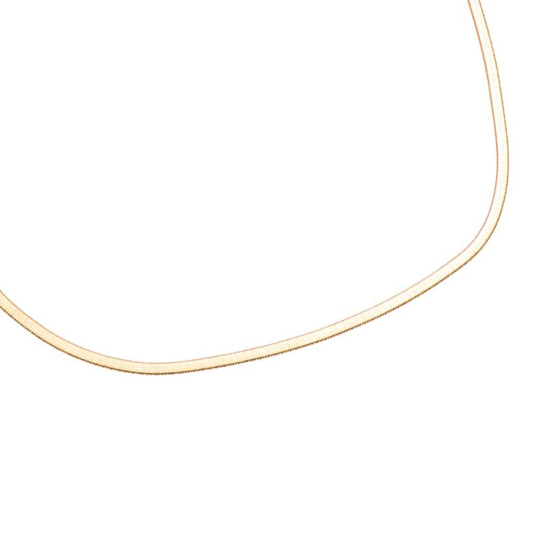 Fein Snake Chain Halskette