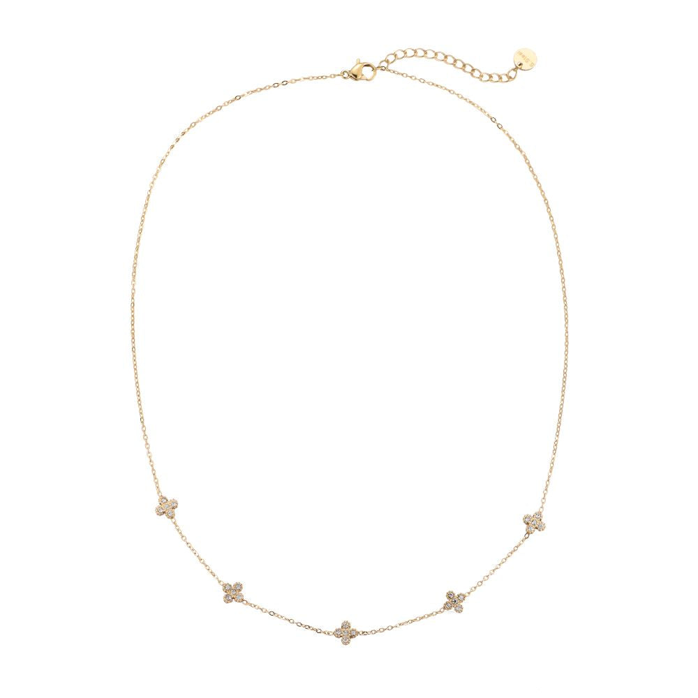 Lucky Leaf Glow Halskette