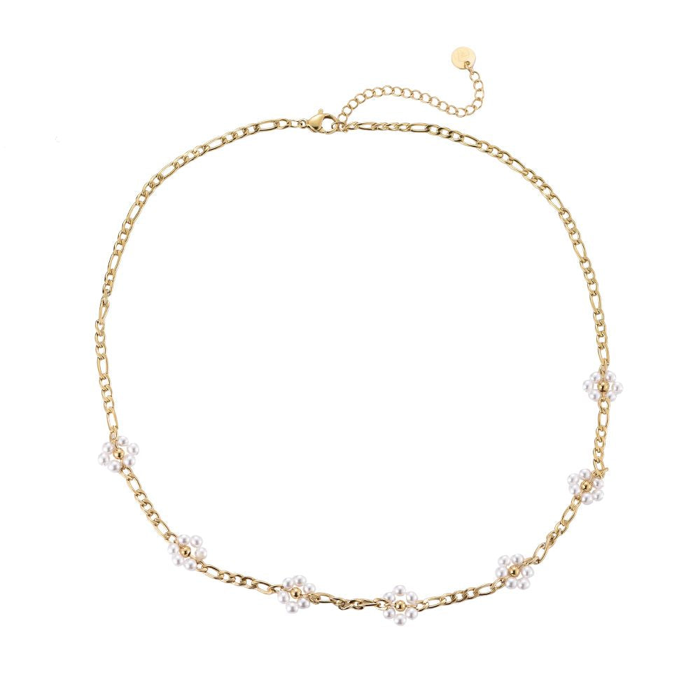 Pearl Flora Halskette