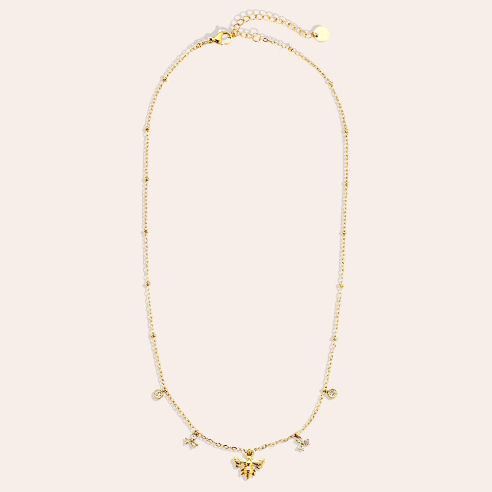 Bee Sparkle Halskette