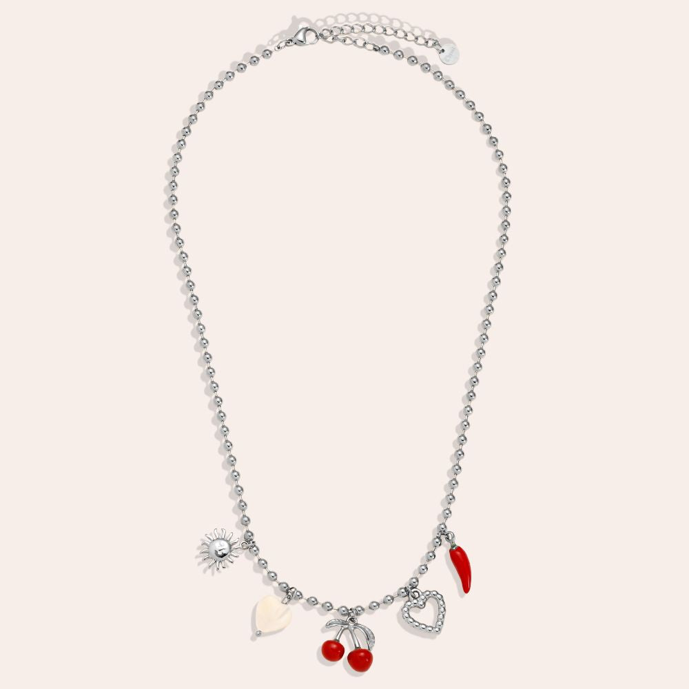 Cherry&Chilli Charms Halskette