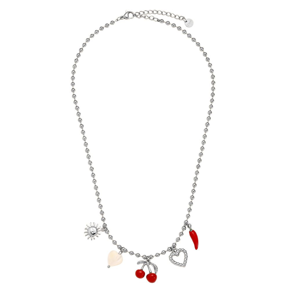 Cherry&Chilli Charms Halskette