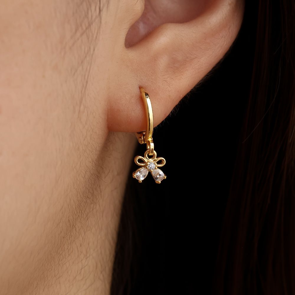 Sparkle Bow Ohrringe