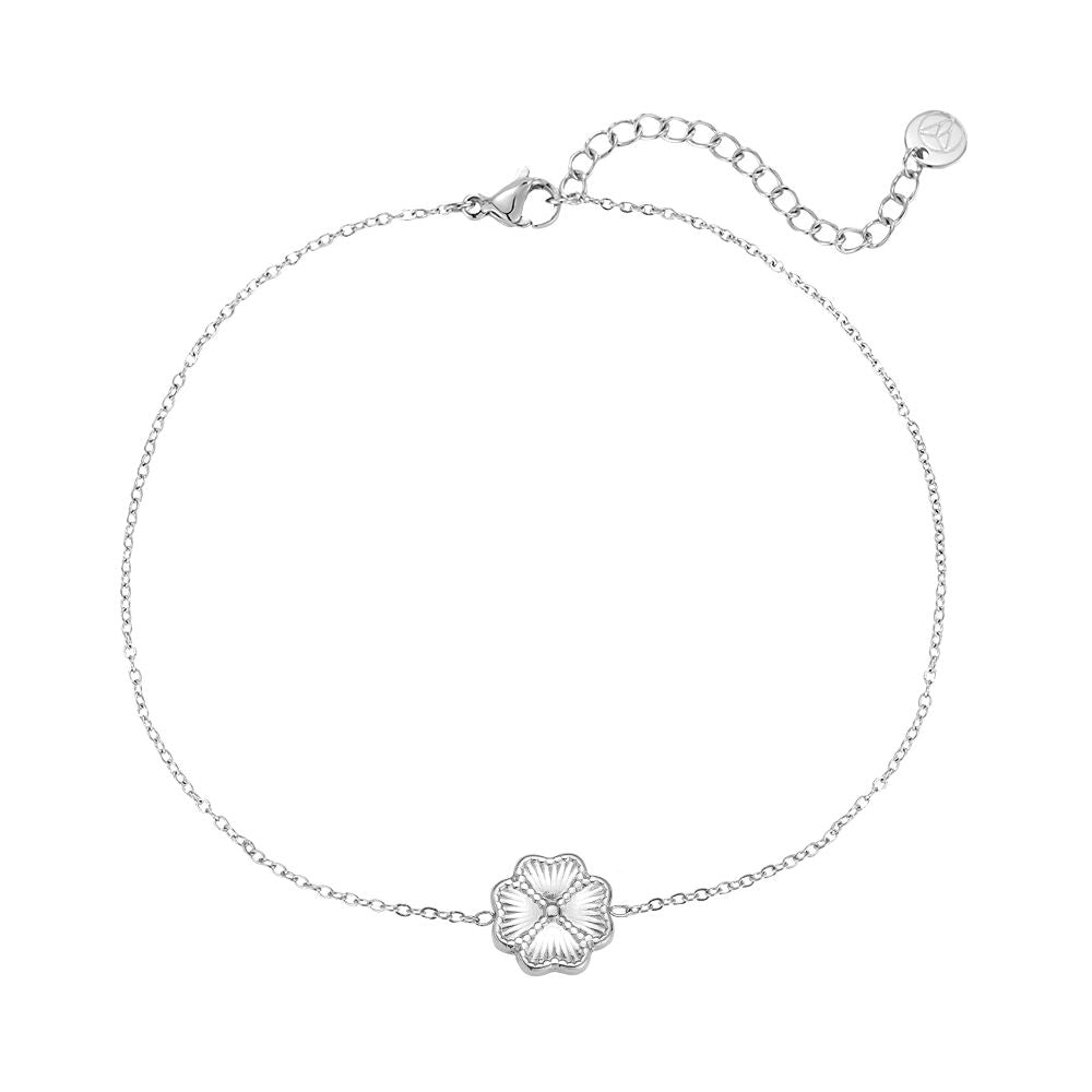 Lucky Leaf Edelstahl Armband