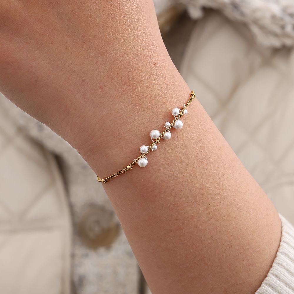 Pearl Dots Armband
