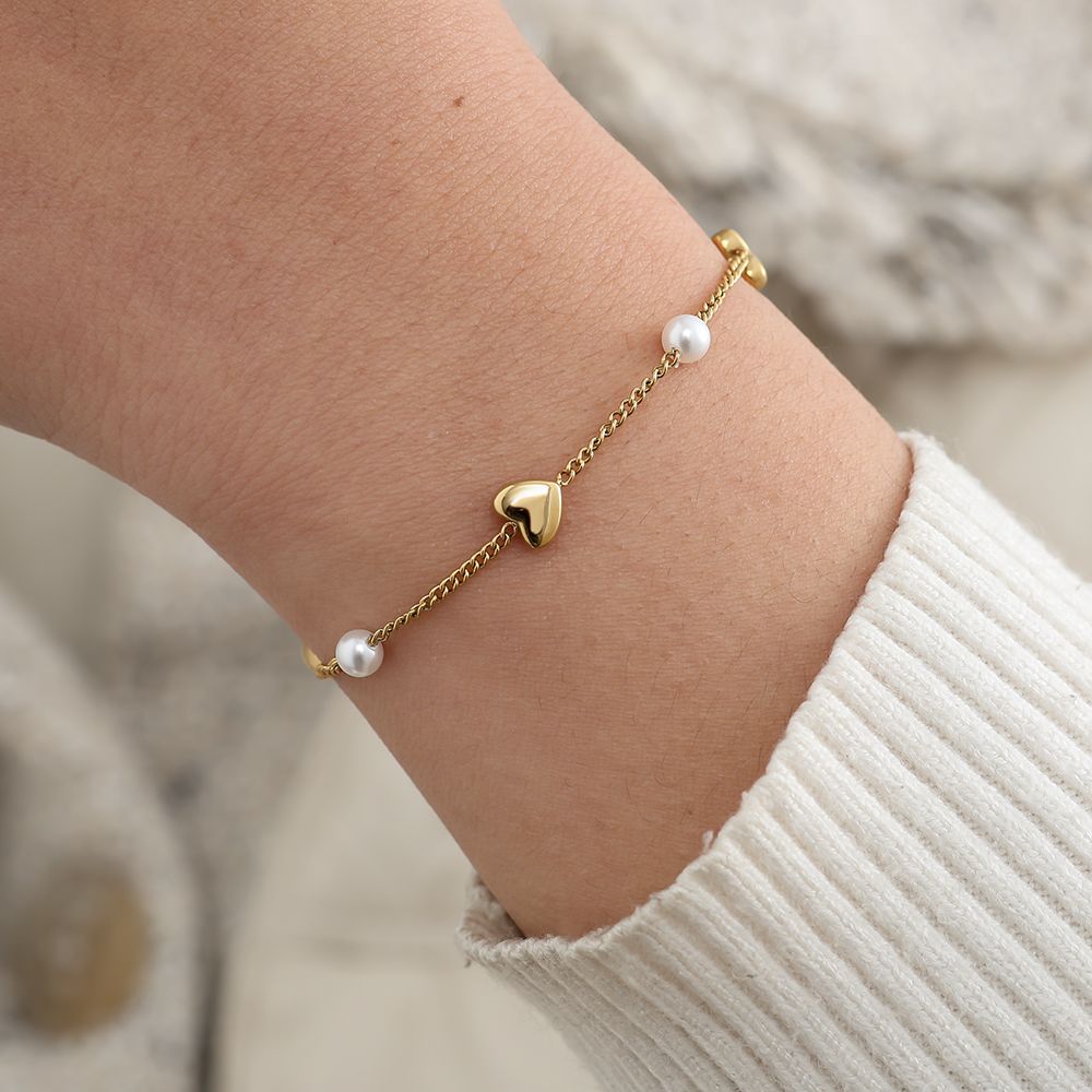 Sweetheart Pearl Armband