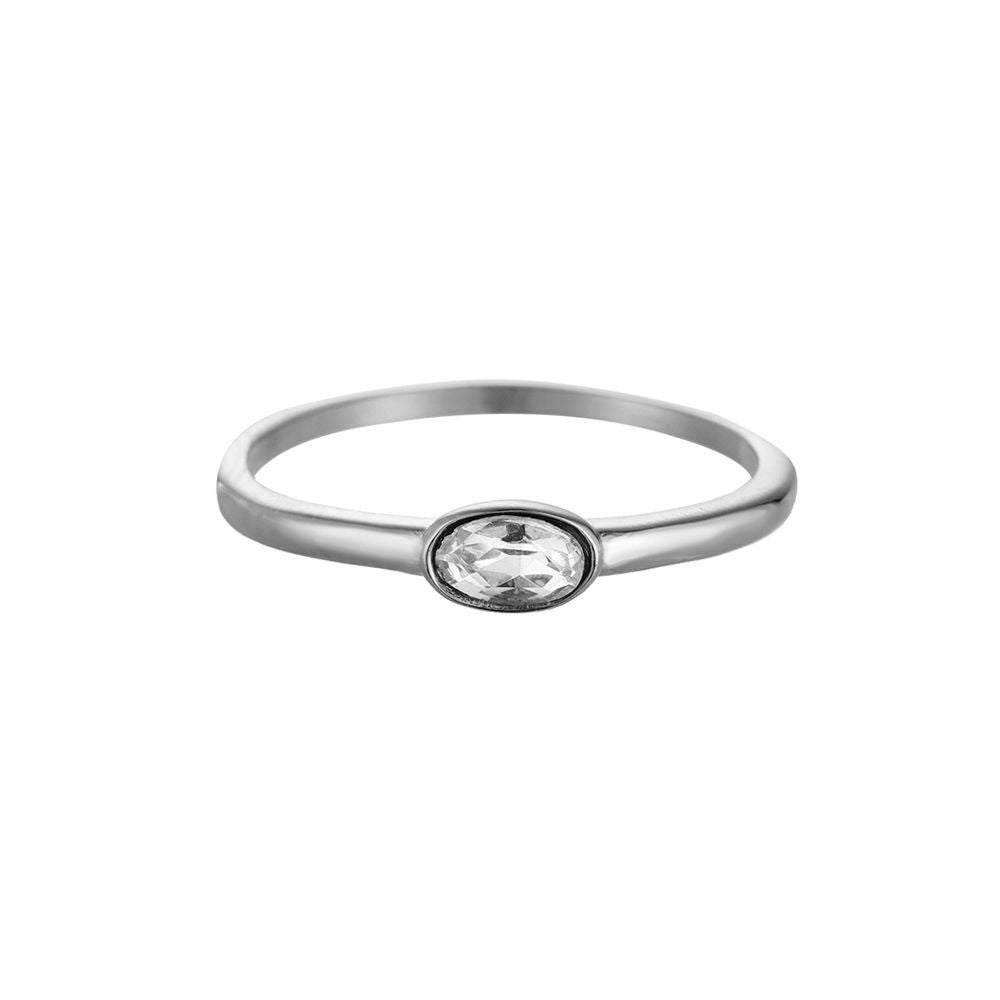 Oval Diamond Ring