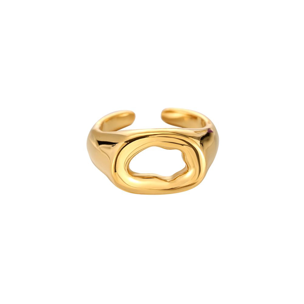 Bold Wave Ring